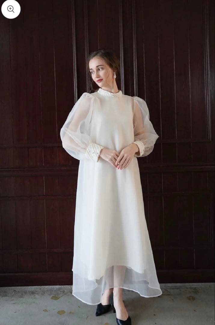 スーツ・フォーマル・ドレス acka / sheer over one-piece