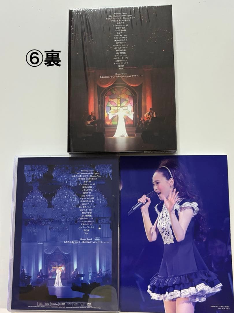 匿名送料込 松田聖子カウントダウンコンサートDVD6種類（バラ売りも可）