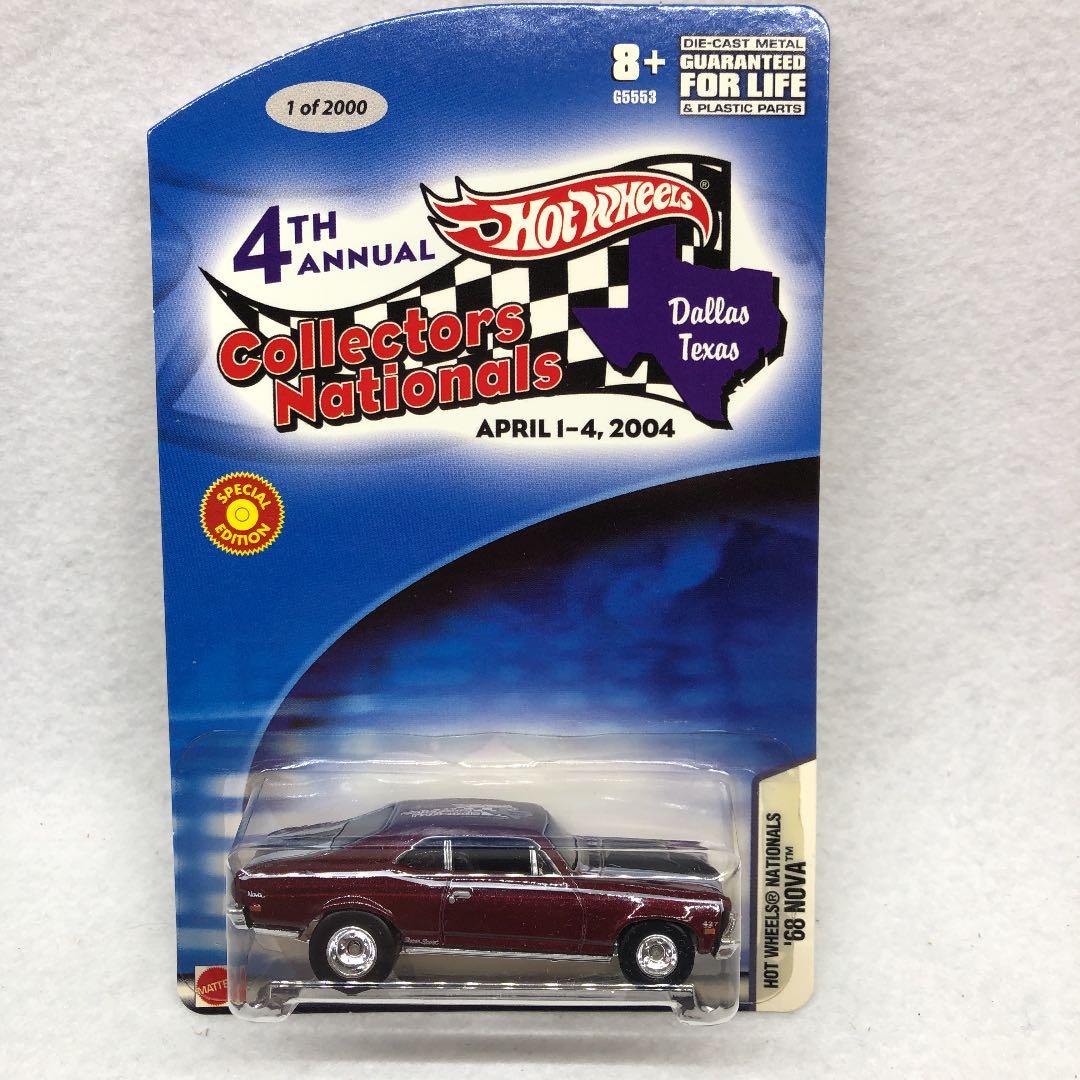 ホットウィール　2004ナショナルズ　チケットカー　'68 Nova 2000個