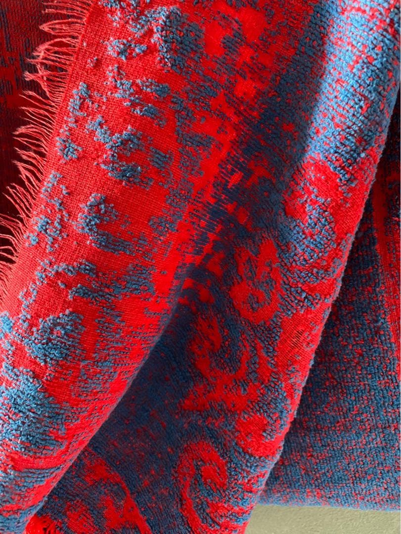 ビンテージ 70s ペイズリー インテリア ハンカチ タオル タペストリー 希少