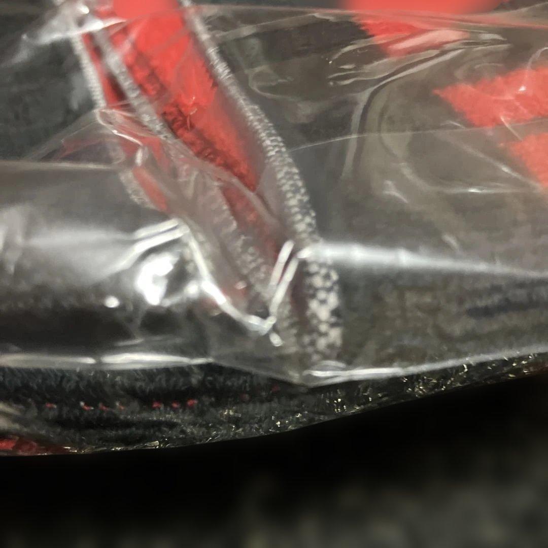 矢沢永吉　バスマット　ロゴ　ロックンロールハロー　レッド／ブラック