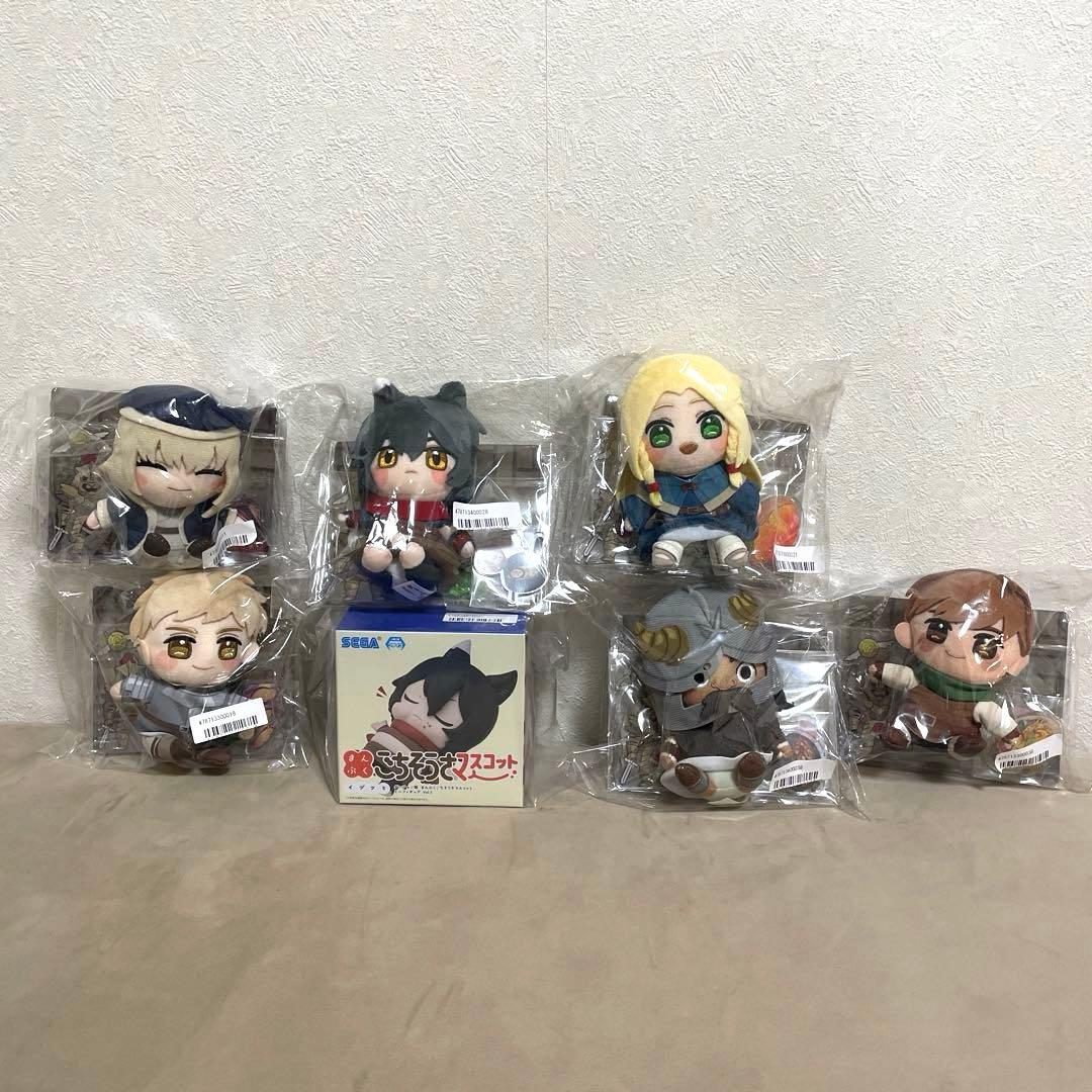 【新品未使用】ダンジョン飯　びゅーこっと　& マスコット　7点セット