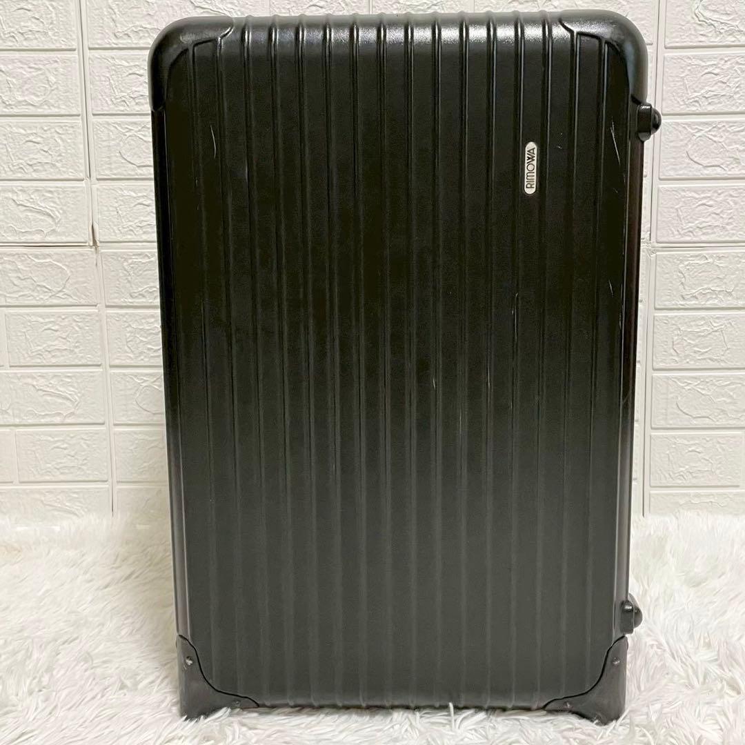 美品　リモワ　サルサ　キャリーケース　61L ポリカーボネート　スーツケース　黒