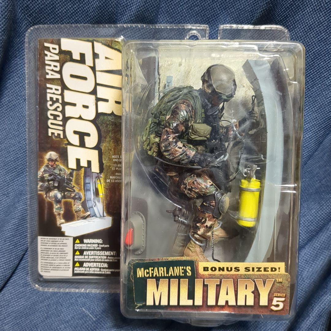 マクファーレントイズ ミリタリーフィギュア パラレスキュー