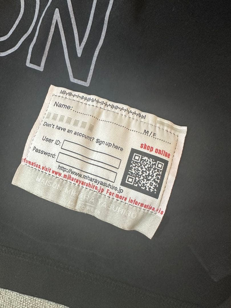 24SS メゾン ミハラヤスヒロ Dog Printed T-shirt 50