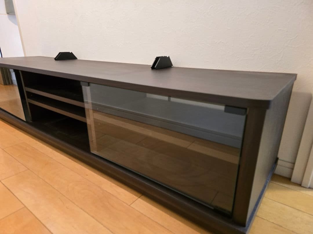 ダークブラウン 木製 テレビボード