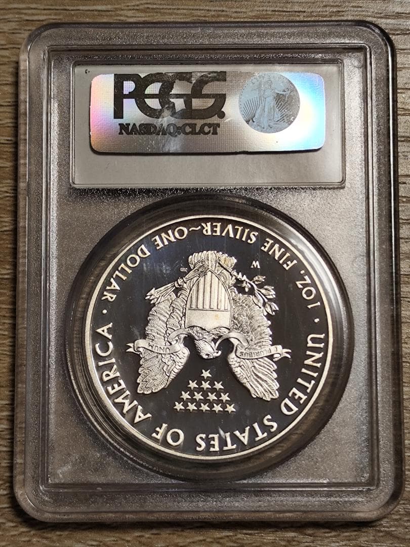 まーちゃん PCGS PR/MS70☆2010 アメリカ シルバーイーグル