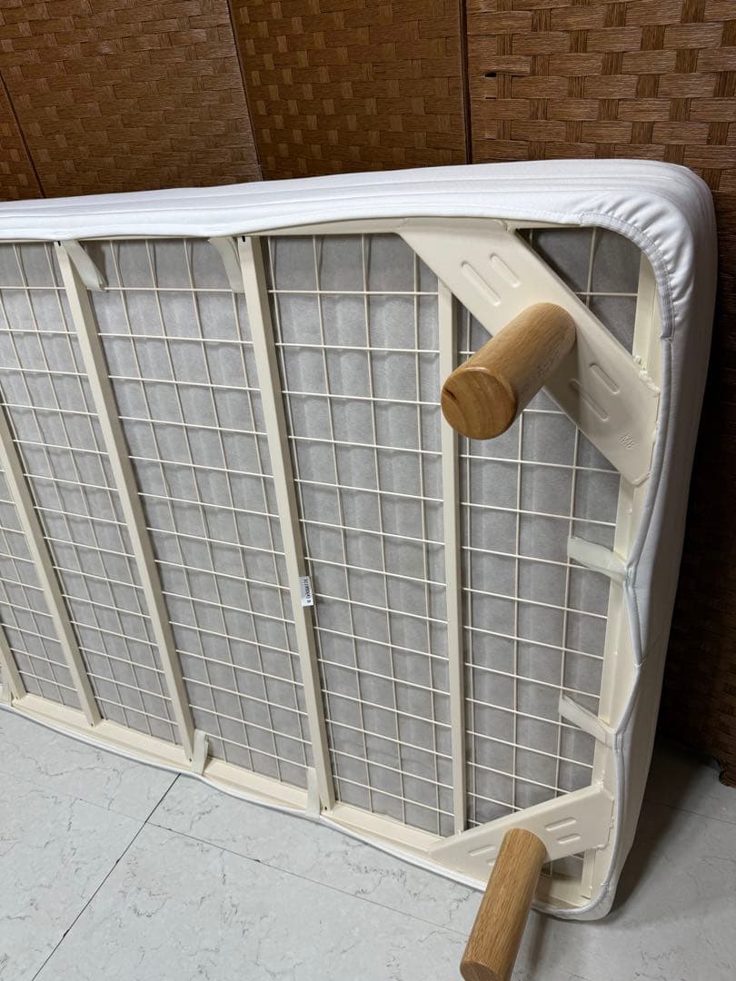 #19定価34,900円　無印良品脚付きマットレス(シングル) ※搬入・設置無料