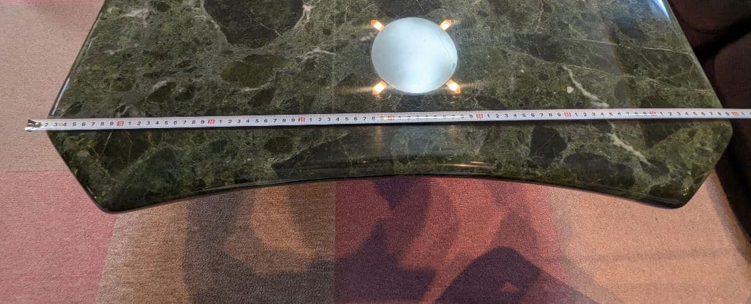 豆しば様 大理石テーブル　本革ソファー　引取限定