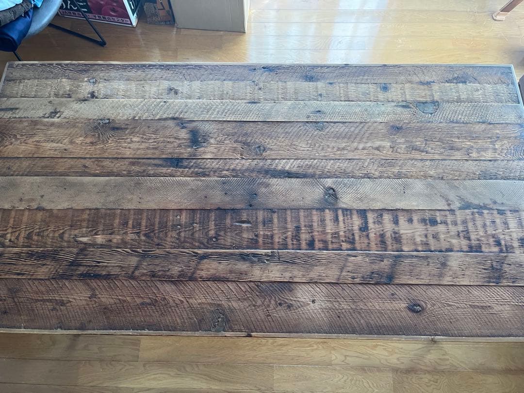 木製 古材 ダイニングテーブル 4人掛け