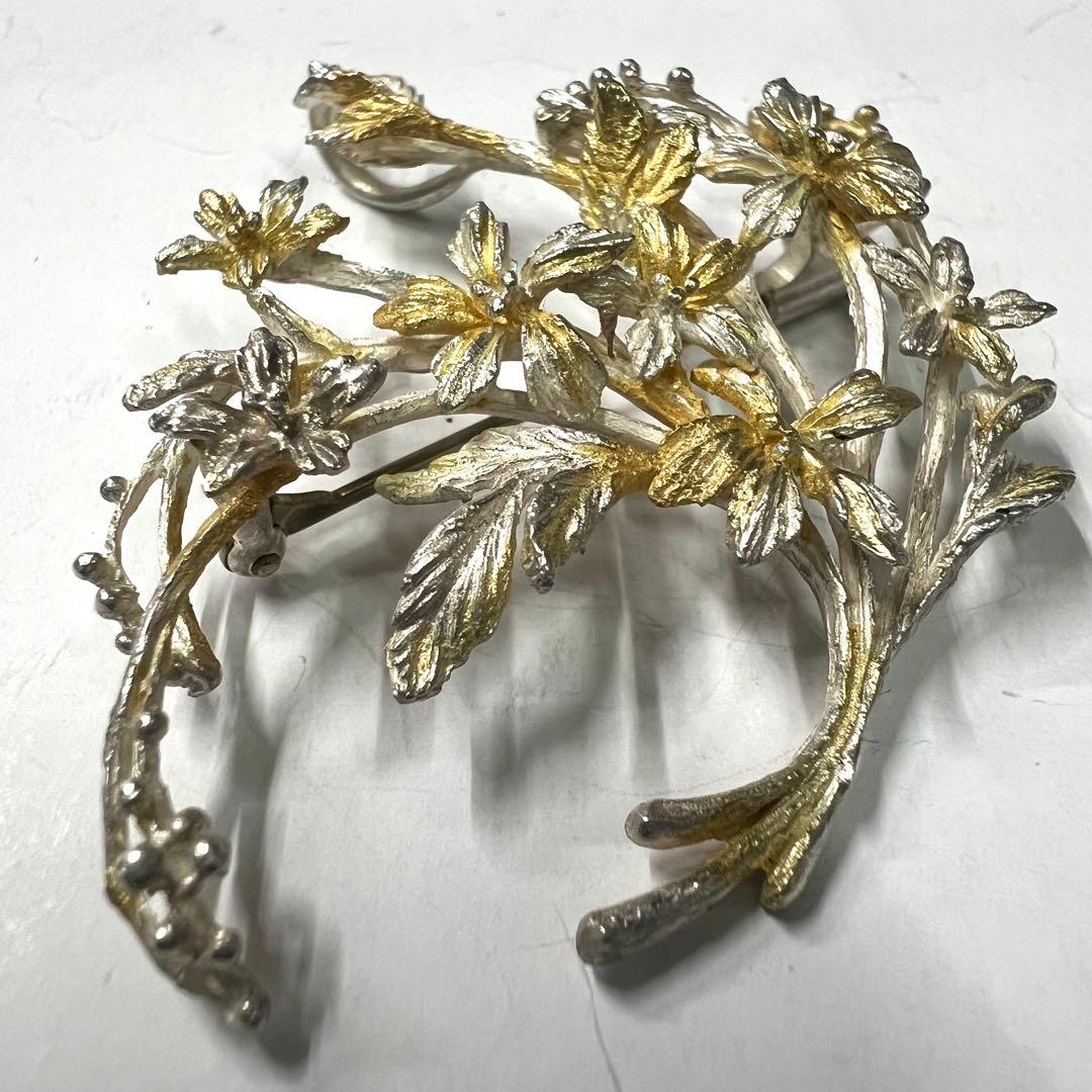 岩倉康二 シルバー silver ブローチ ペンダント 康二刻印