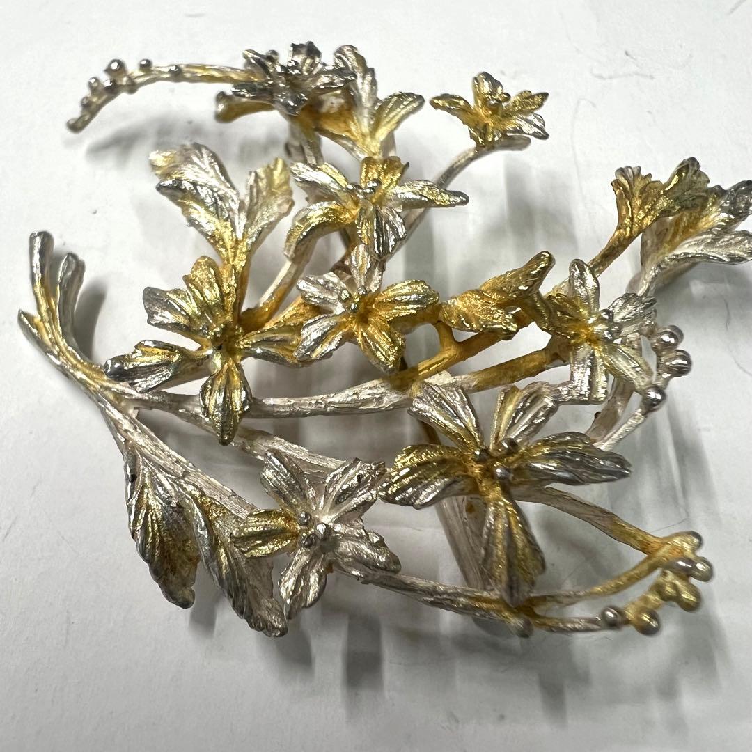 岩倉康二 シルバー silver ブローチ ペンダント 康二刻印