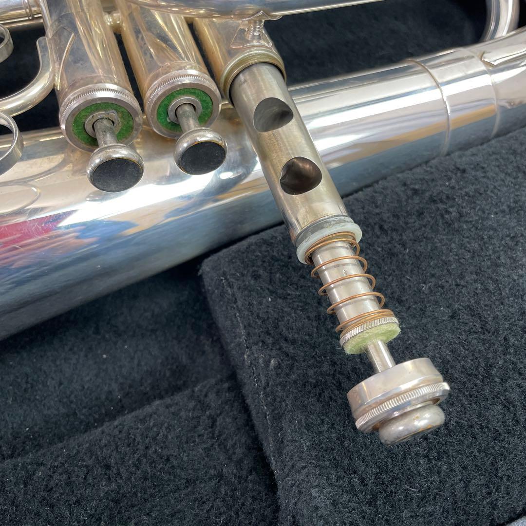 KING マーチングバリトン シルバー USA 1124-BSP