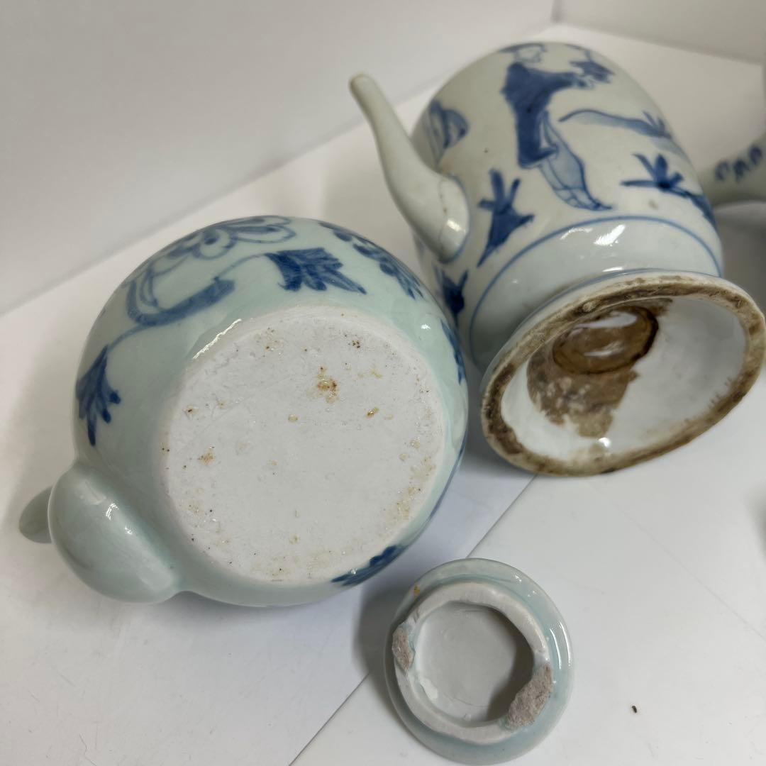 中国清時代　水次、古伊万里水次、膾皿色々　東Y7-1223③タカト