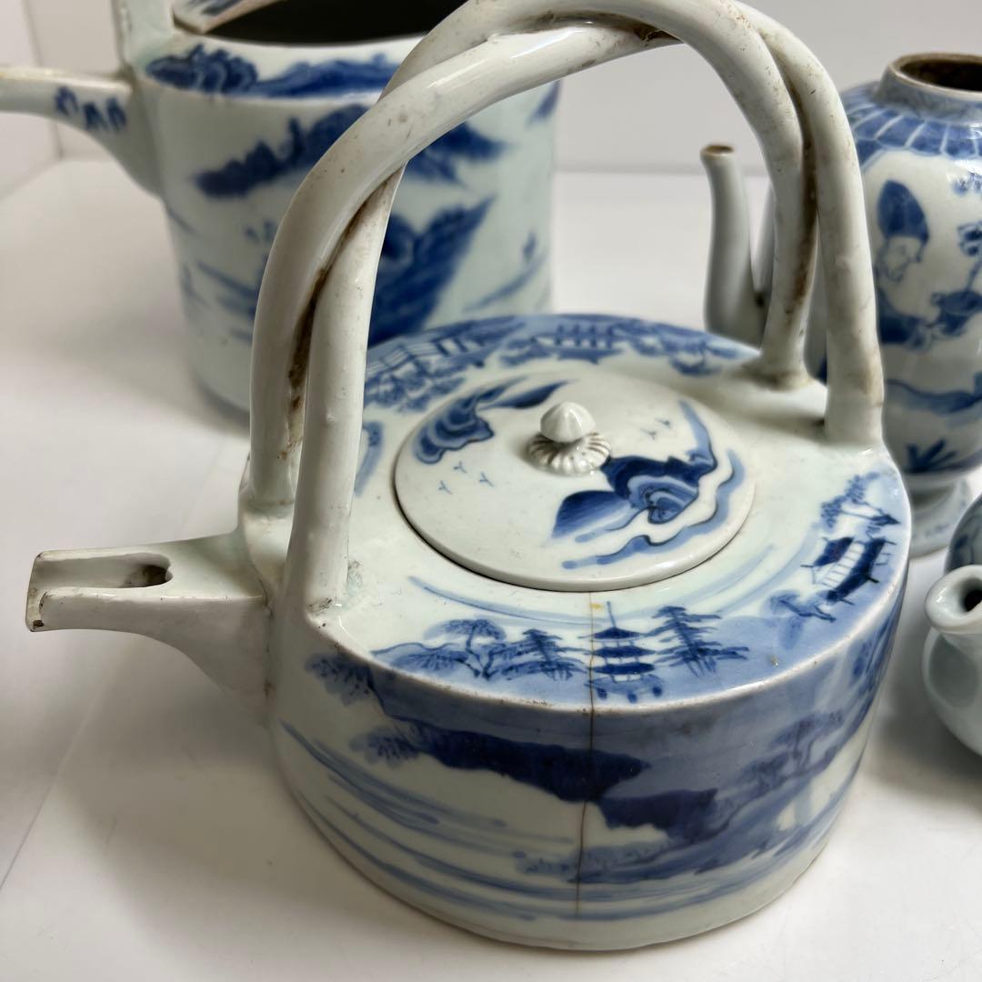 中国清時代　水次、古伊万里水次、膾皿色々　東Y7-1223③タカト