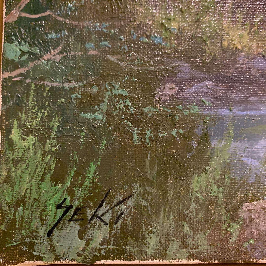 絵画 油絵 6号 風景画