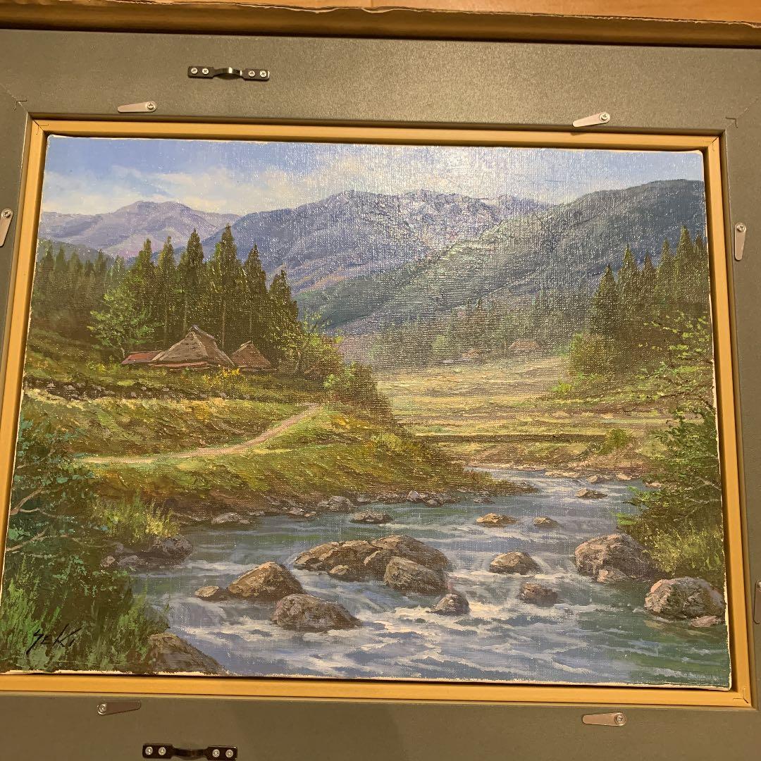 絵画 油絵 6号 風景画