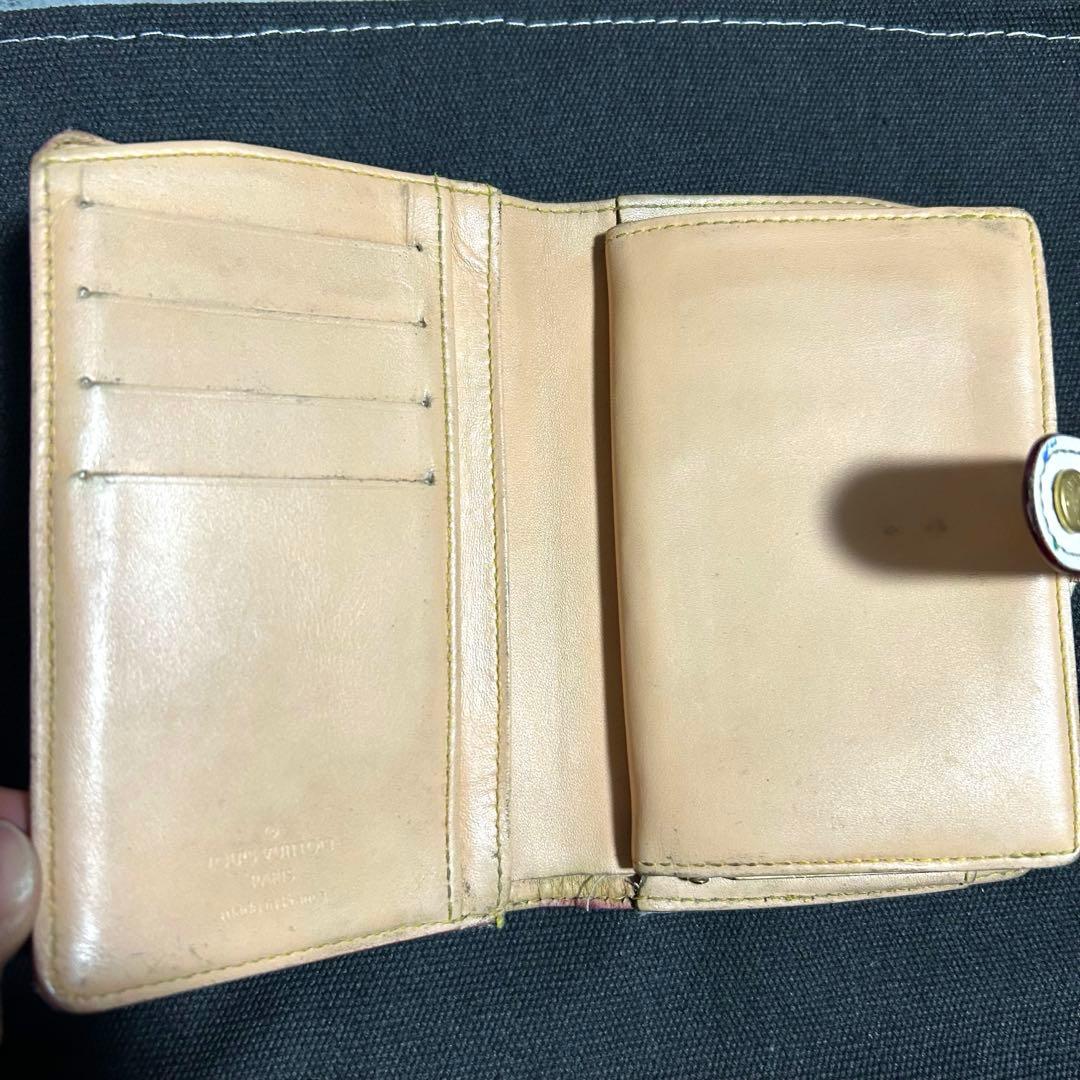 ルイヴィトン モノグラム・マルチカラー がま口財布