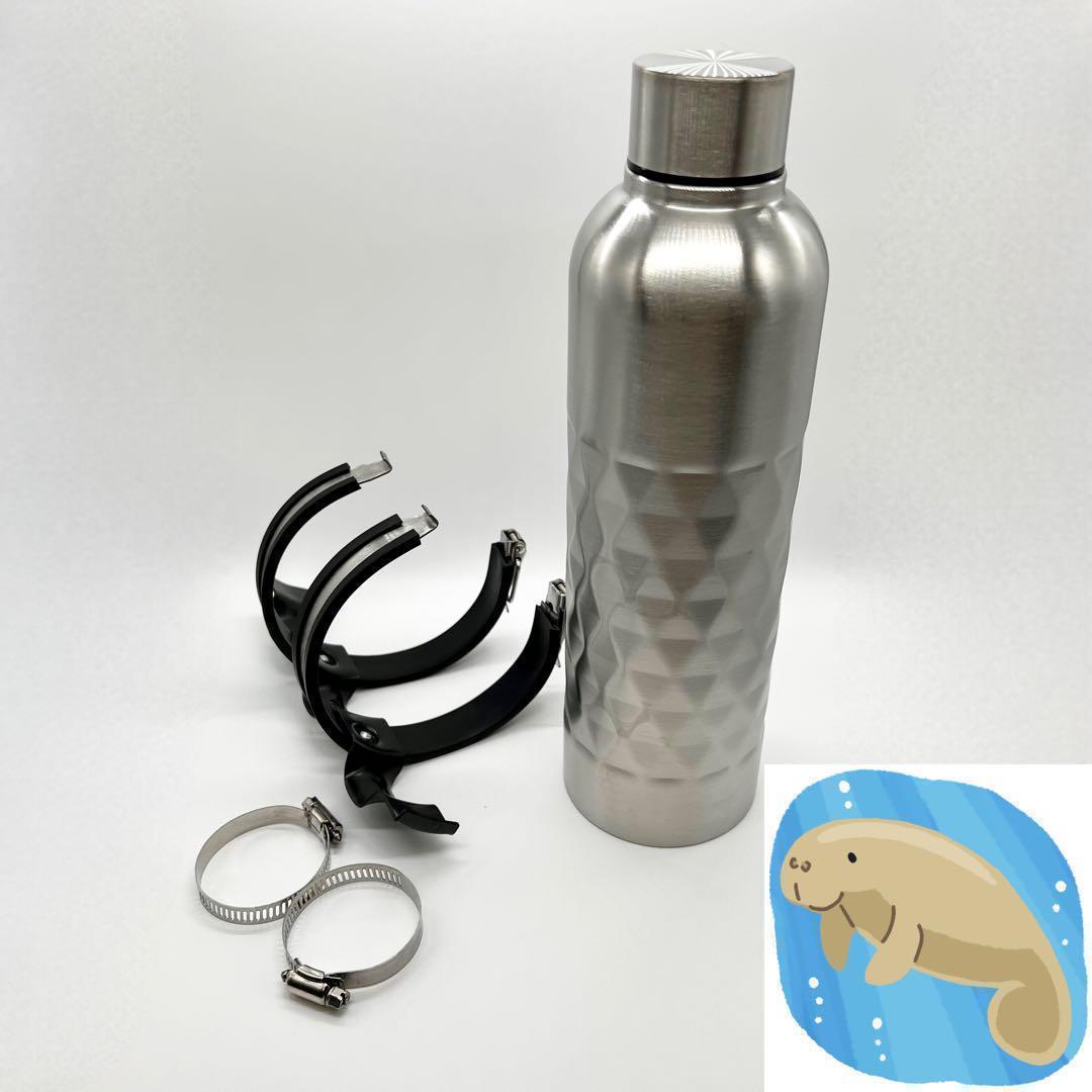 携行缶　エマージェンシー　1.5リットル　ハーレー　タンク　ステンレス　おまけ付