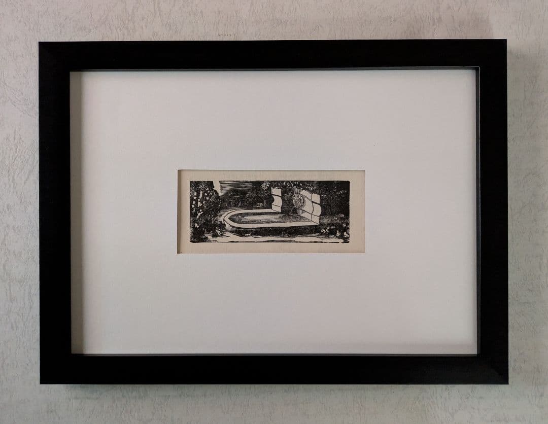 Ad藤田嗣治の木版画　1925年制作