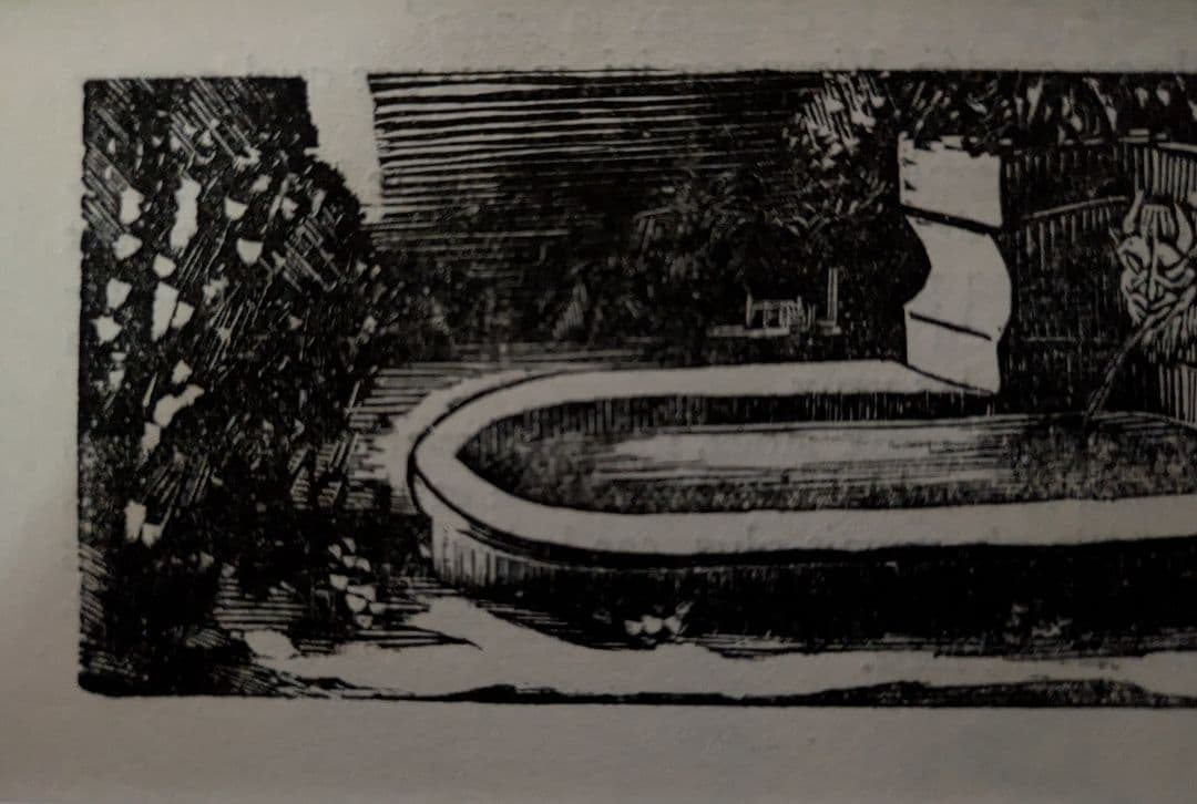 Ad藤田嗣治の木版画　1925年制作