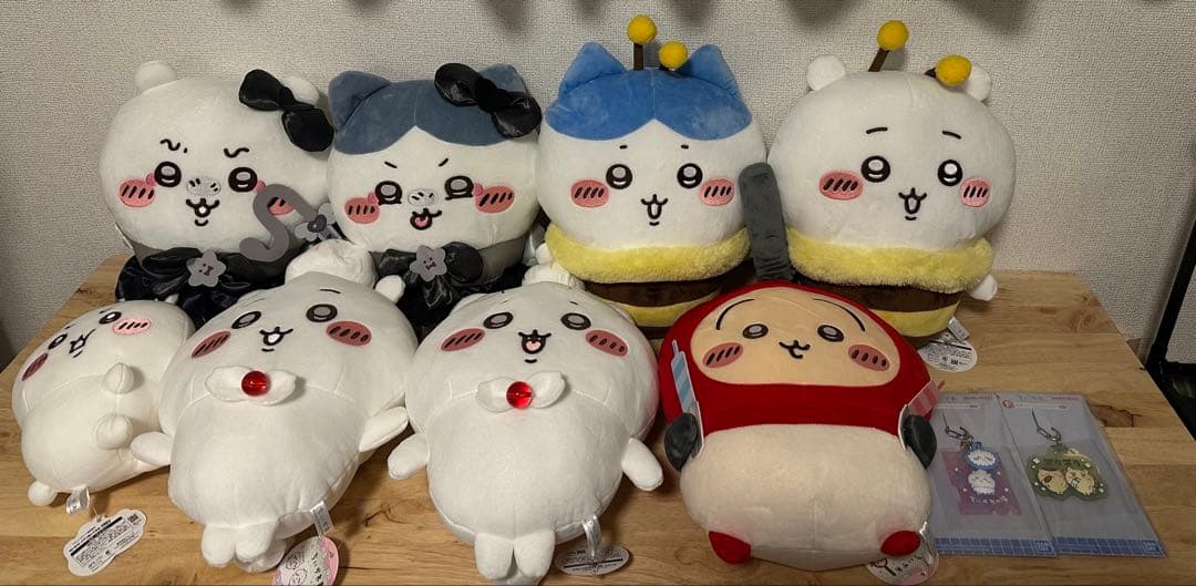ちいかわ うさぎ ハチワレ ぬいぐるみ まとめ売り ガチャ プライズ