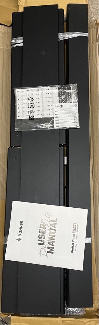 Donner 電子ピアノ 88鍵盤 セット DEP-08 黒