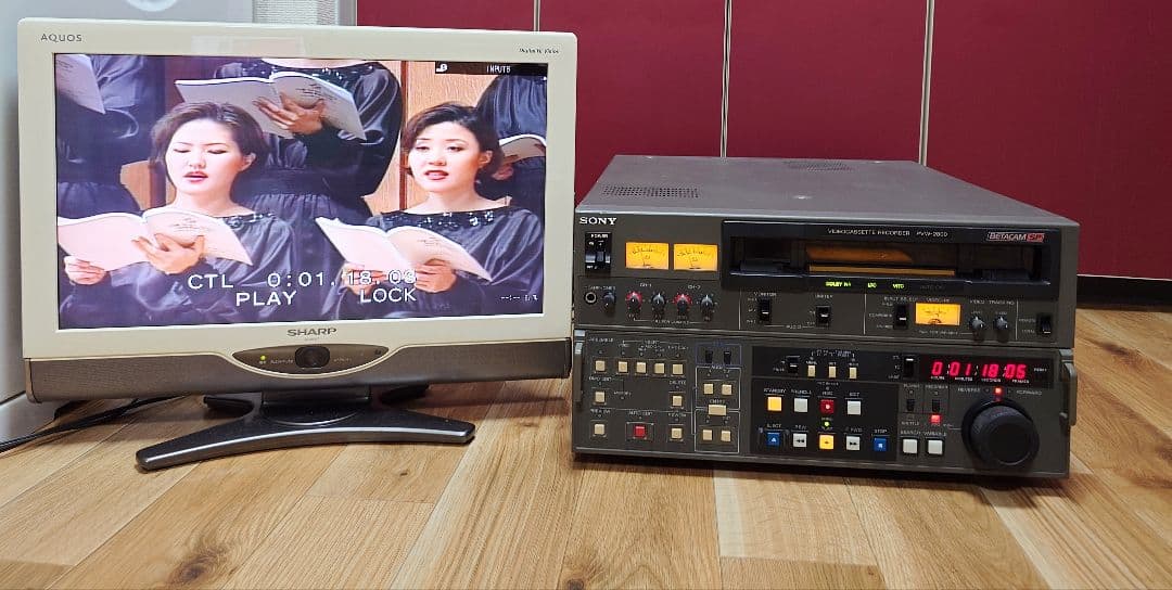 ★【中古/動作品 】★ SONY BETACAM SP PVW-2800