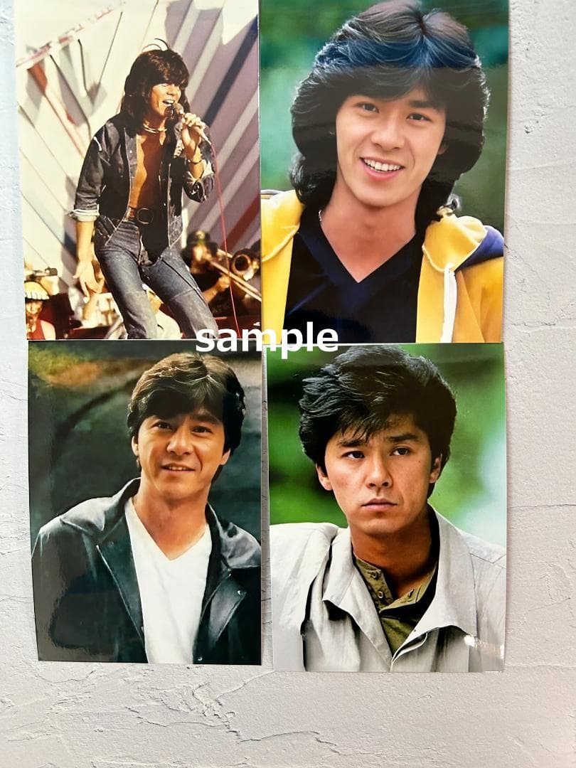 【100枚セット】西城秀樹　L判　写真