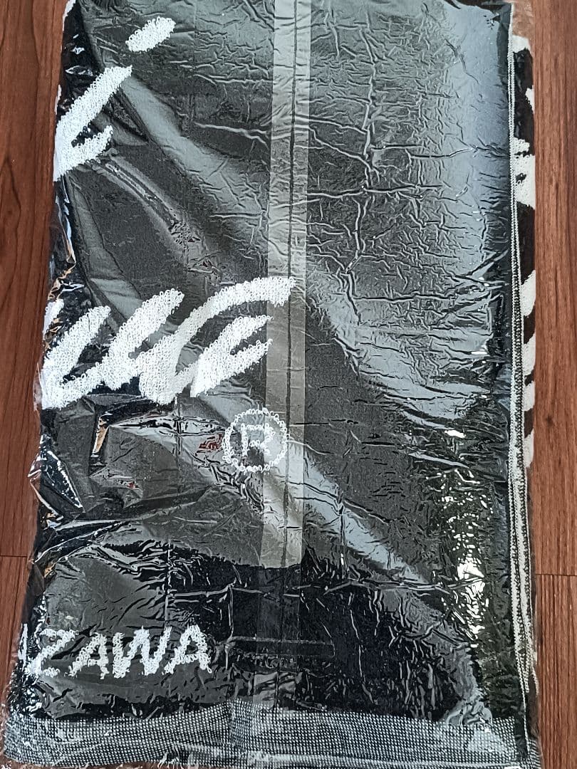 【未使用】矢沢永吉 スペシャルビーチタオル SBT （顔 ）リバーシブル 黒/白