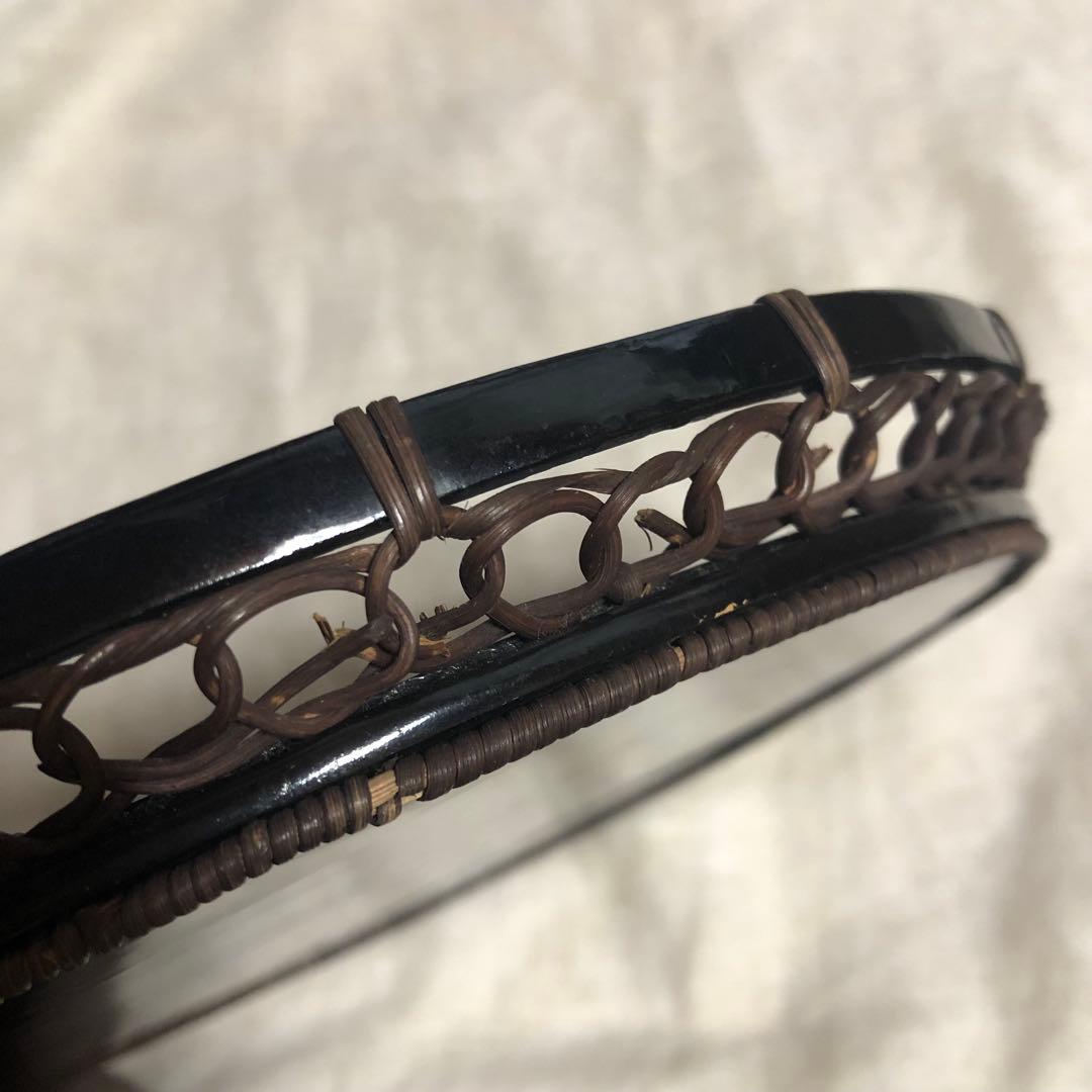 京都 うるわし屋 漆盆 漆器 アンティーク 古物 大正 昭和 レトロ