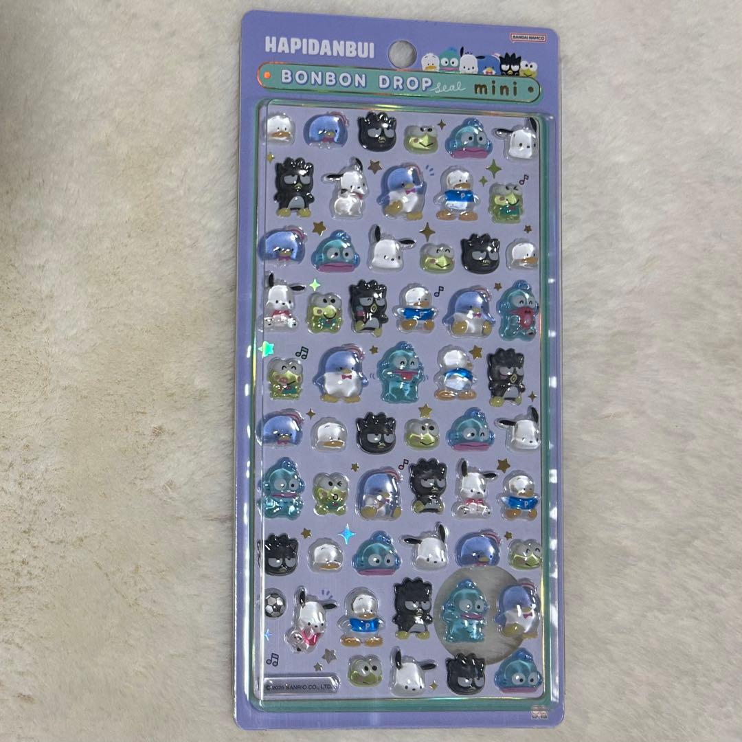 【正規品】サンリオ　ボンボンドロップシールmini コンプ 8種セット