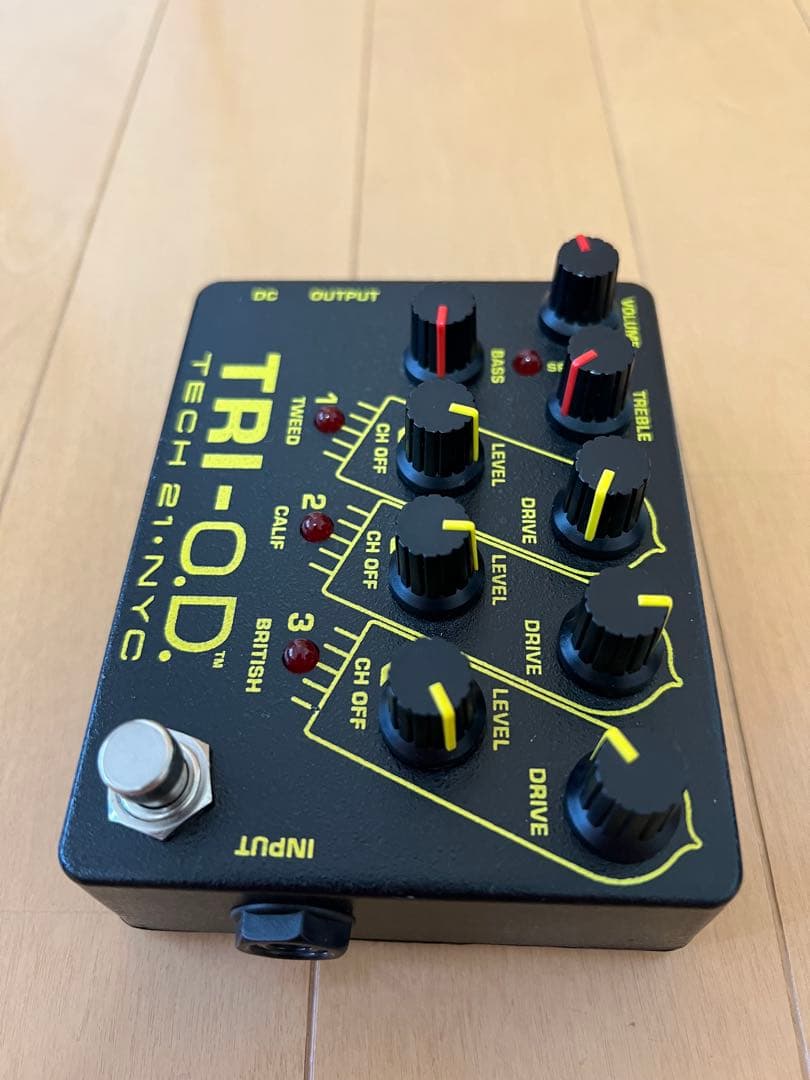 TECH 21 NYC TRI-O.D. ギターエフェクター