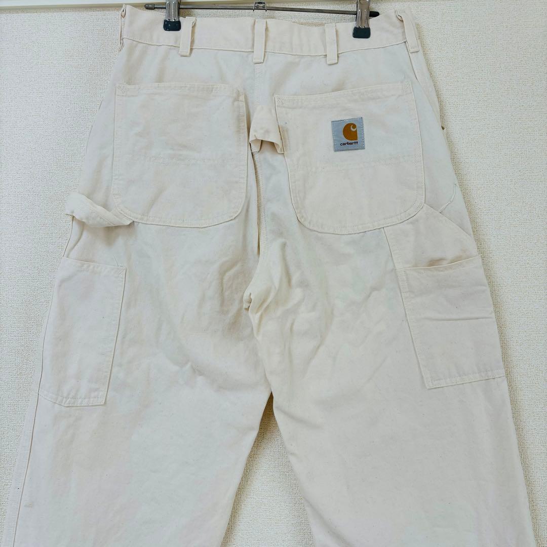 カーハート　デニム　ホワイト　USA製　ヴィンテージ　パンツ　レア　アメリカ