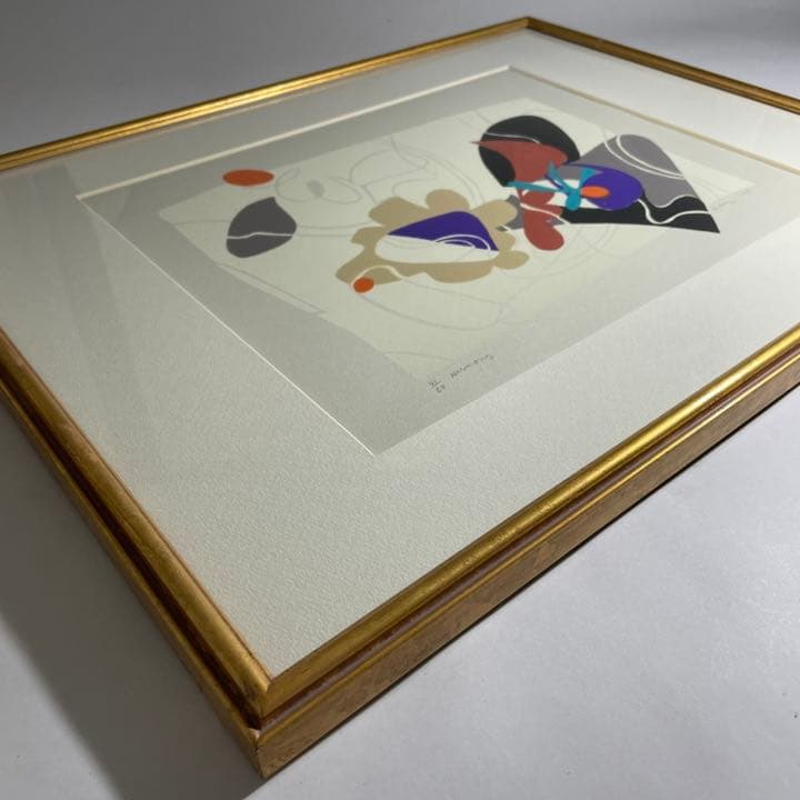 ◆【本荘まさ子】Harmony 1995年 シルクスクリーン NEW YORK◆