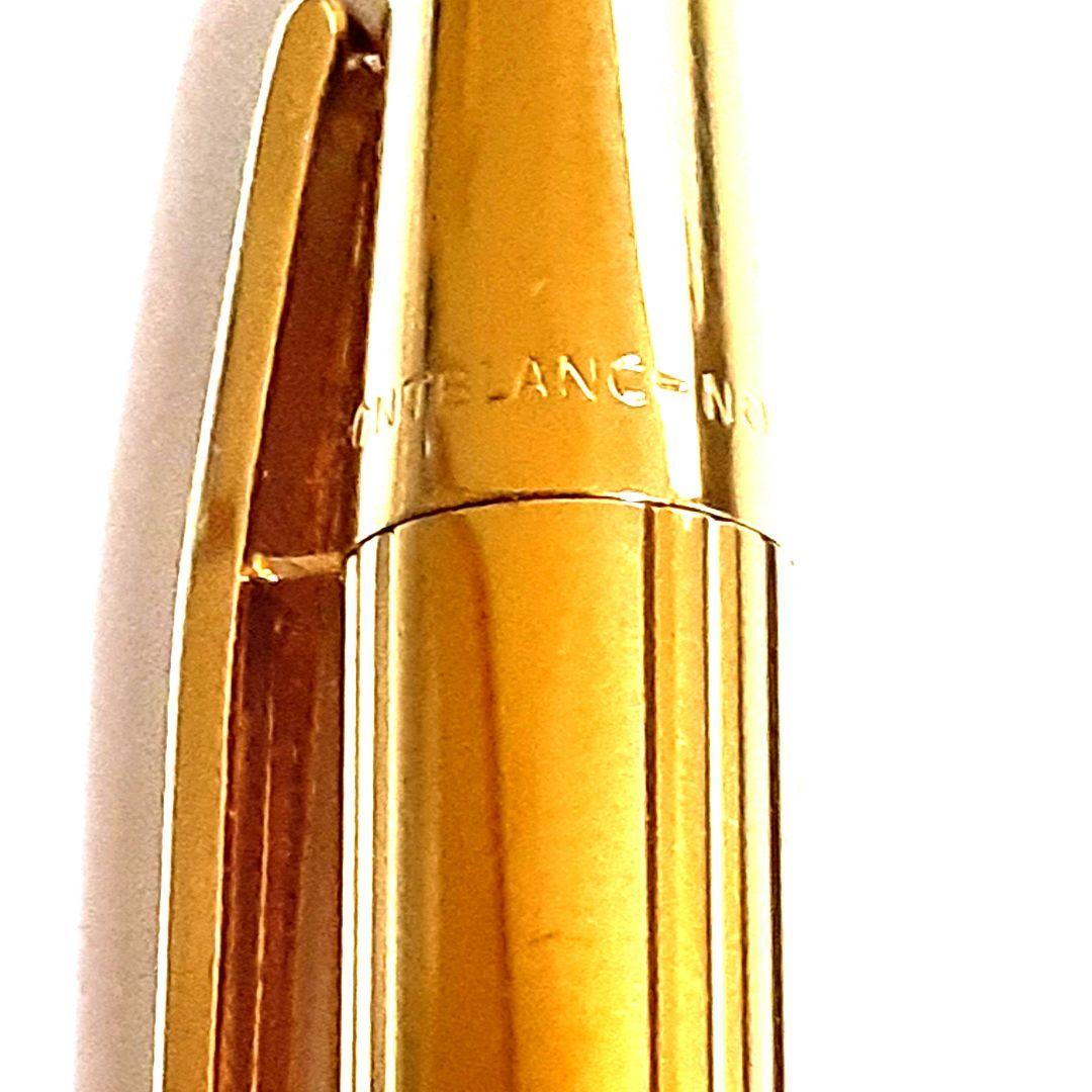 【美品】モンブラン MONTBLANC ボールペン ノブレス ゴールド ケース有