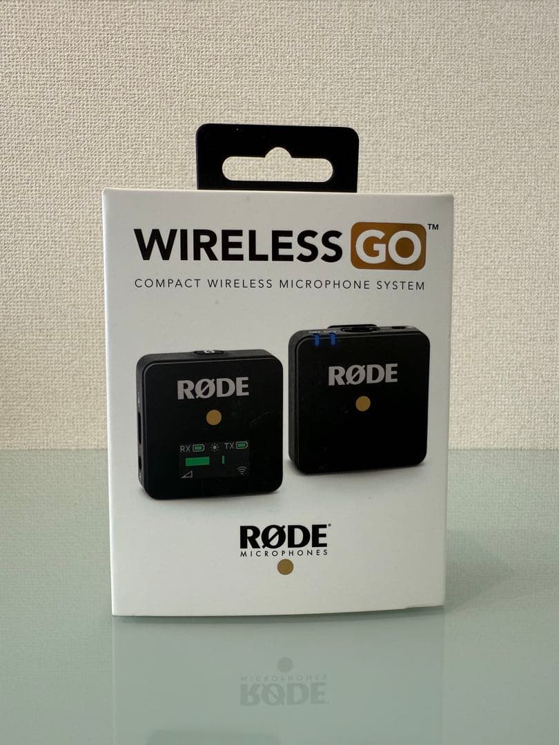 【美品】RØDE WIRELESS GO ワイヤレスマイクシステム