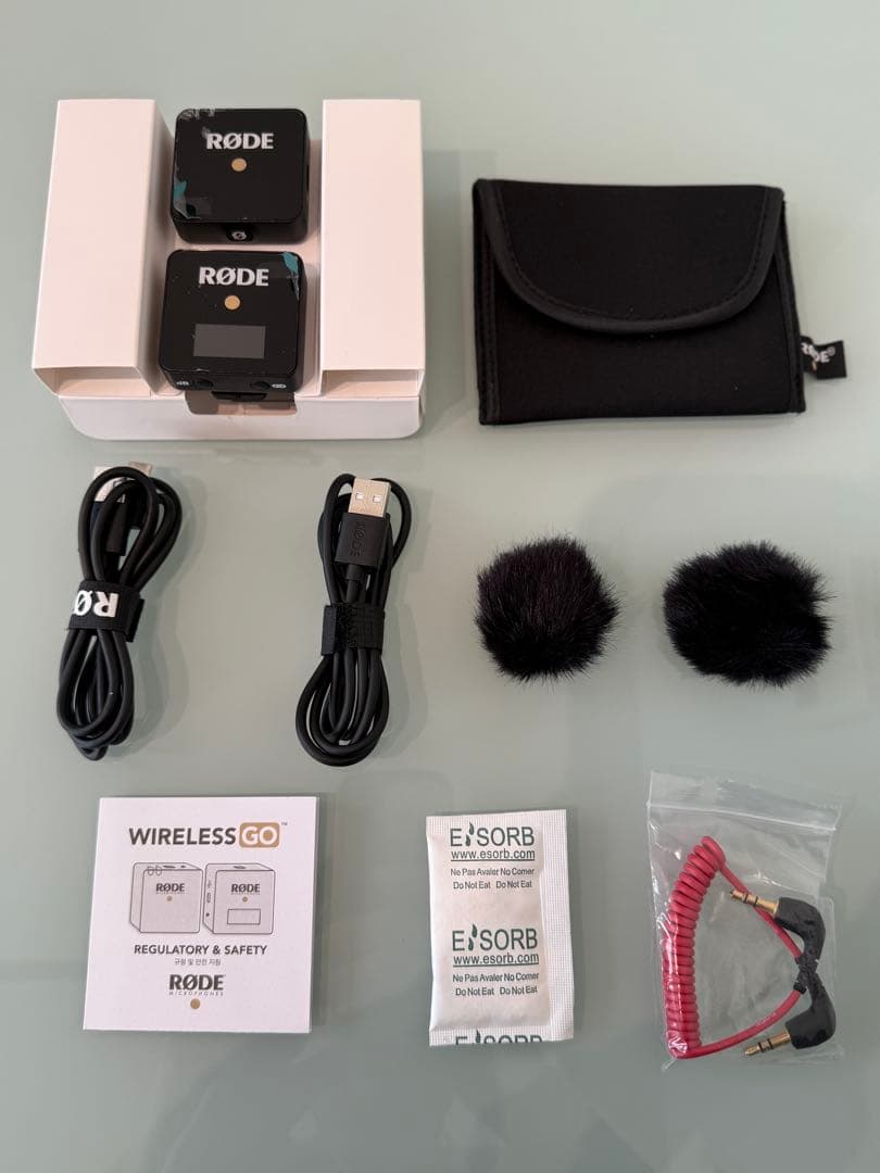 【美品】RØDE WIRELESS GO ワイヤレスマイクシステム