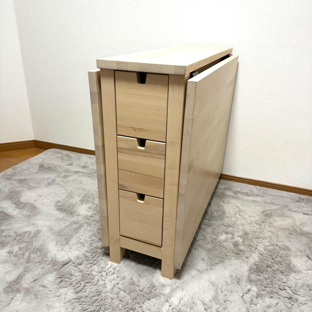 【送料込】IKEAイケア NORDEN ノールデン ゲートレックテーブル バーチ