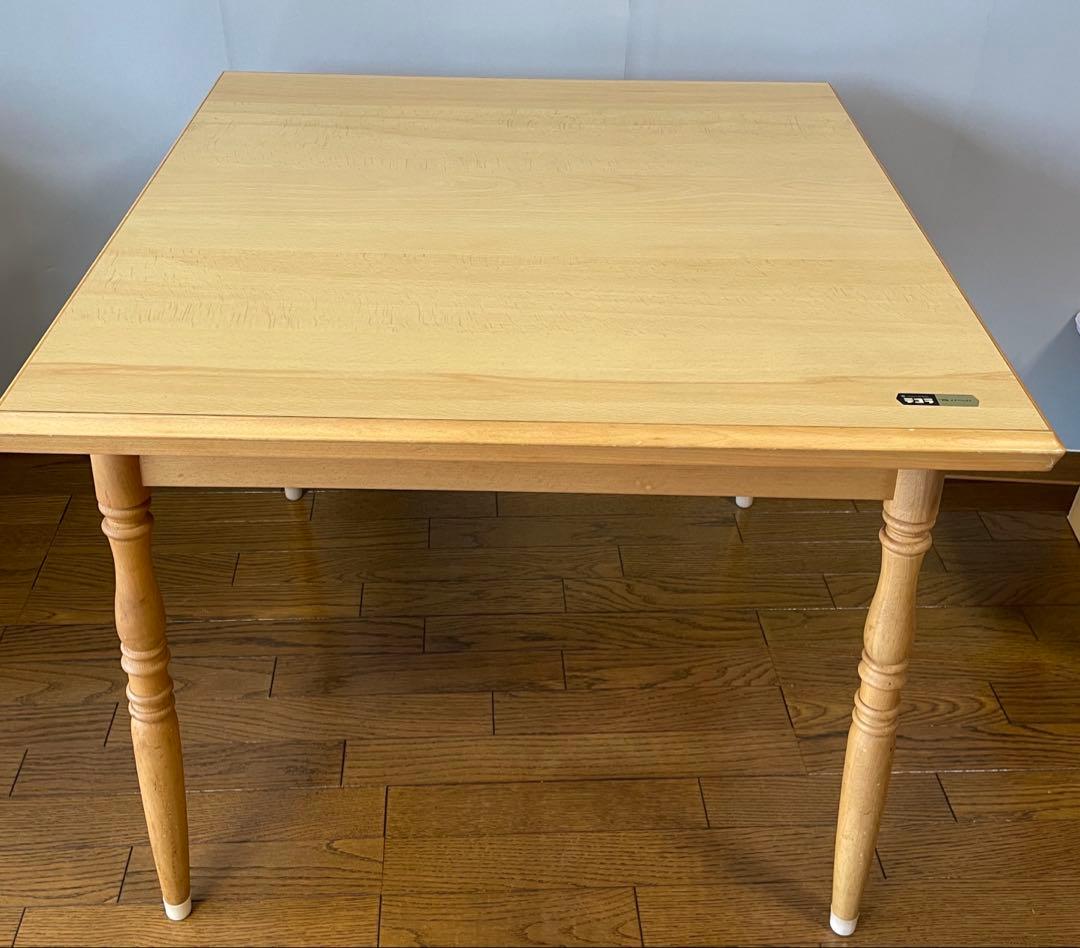 ビンテージ　アンティーク　木製ダイニングテーブル