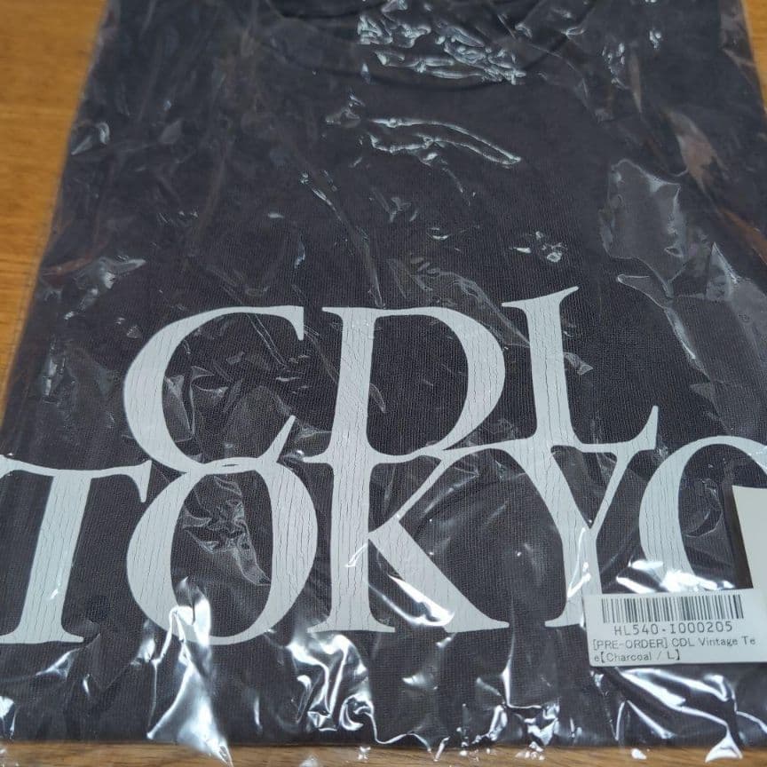 CDL Vintage Tee チャコール Lサイズ 登坂広臣 ØMI