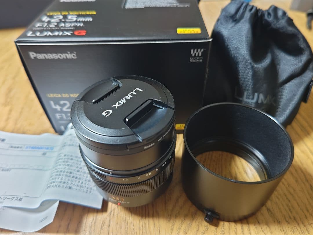 【美品★箱付属品あり】nocticron42.5mmF1.2