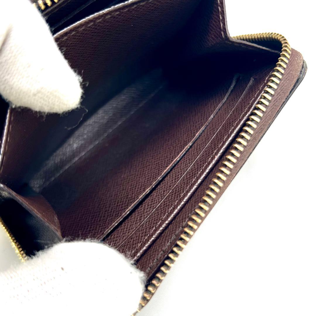 ルイヴィトン ダミエ ジッピーパース N63070 ラウンドジップ