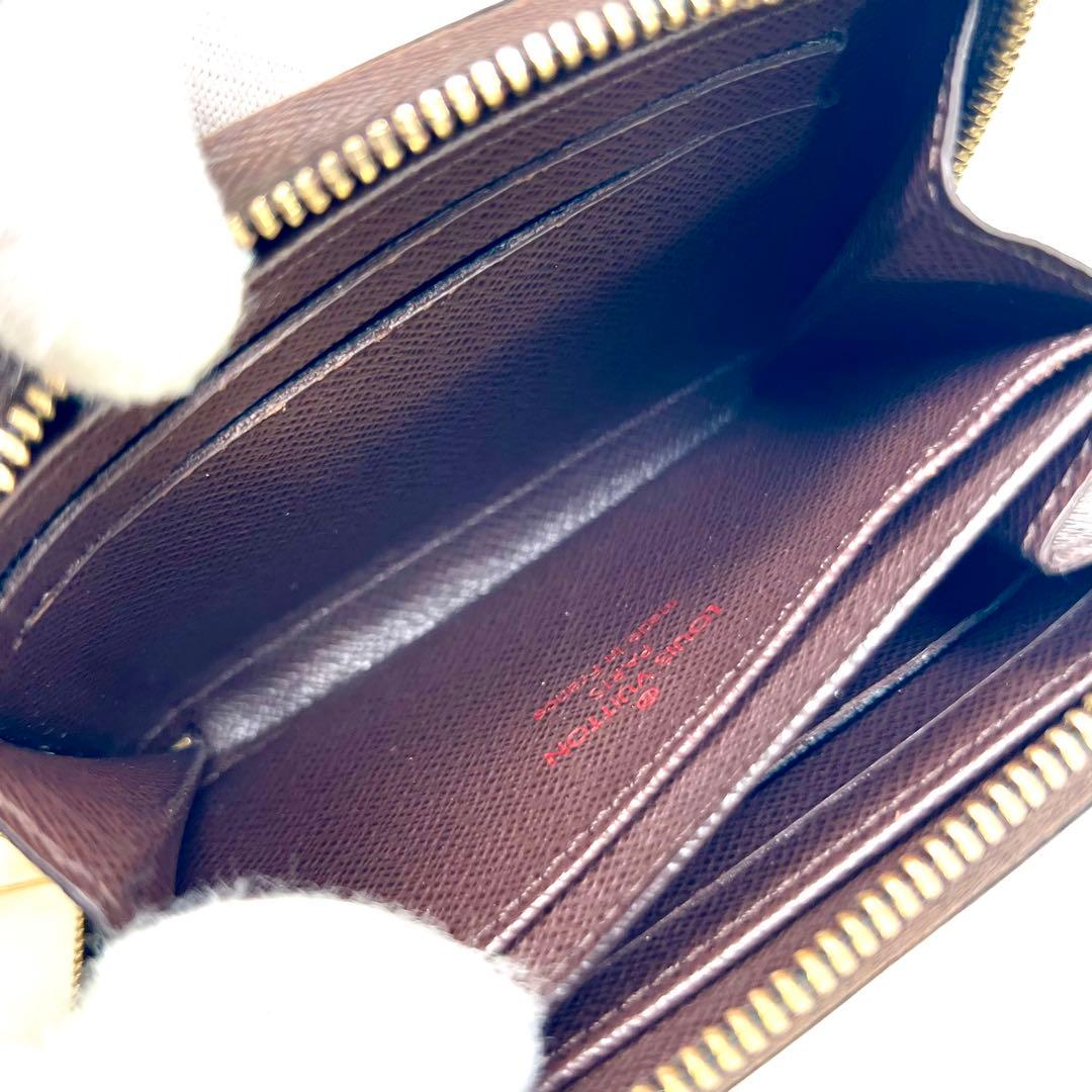 ルイヴィトン ダミエ ジッピーパース N63070 ラウンドジップ