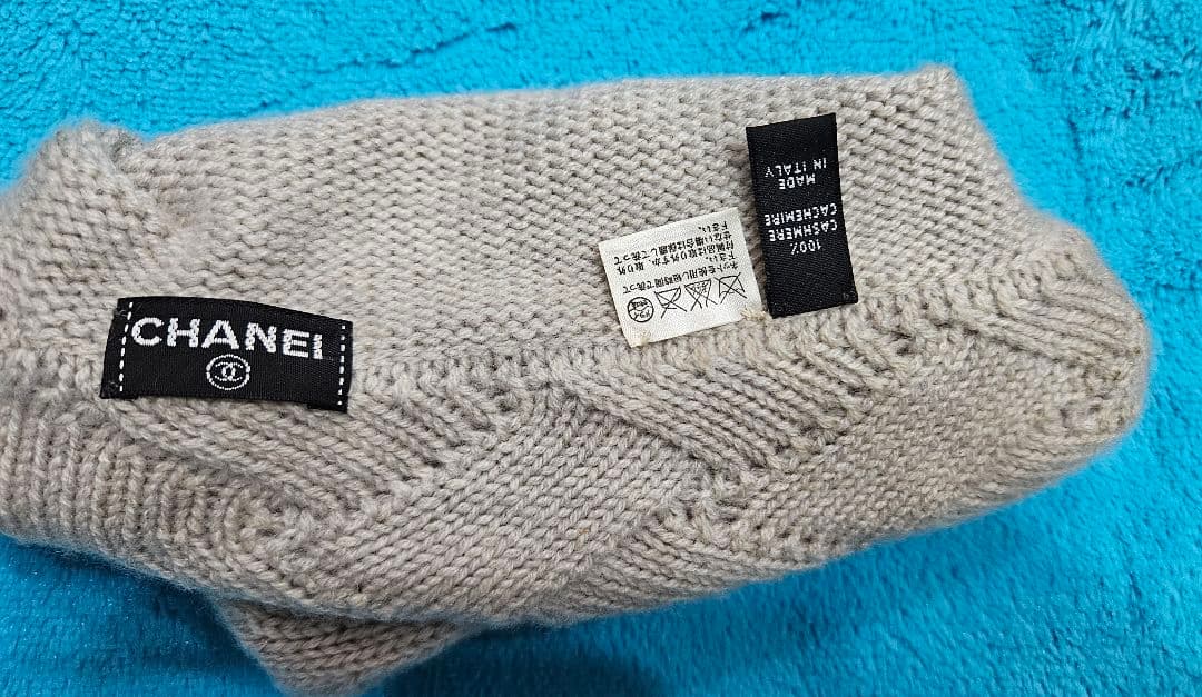 CHANEL　シャネルニット帽子