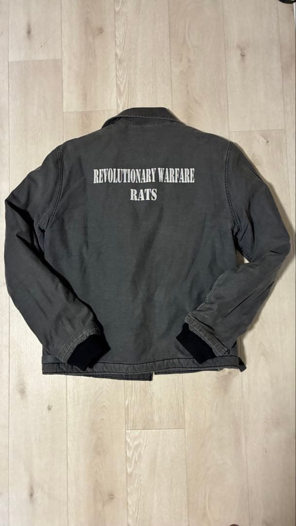 値下　RATS デッキジャケット　ジャンパー　サイズL グレー