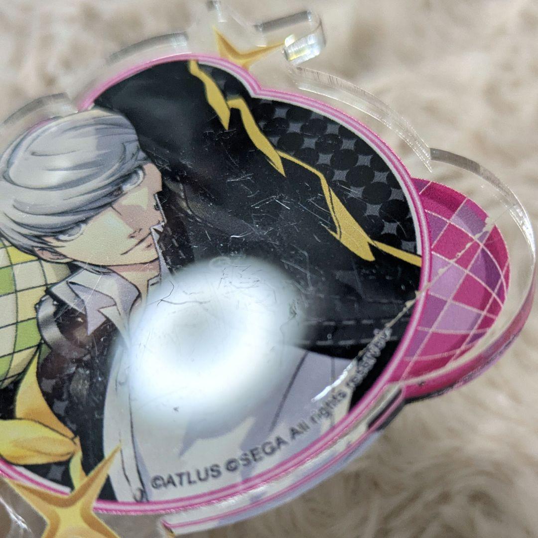 【希少】ペルソナ4 ダンシング オールナイト アクリルバッジ 主人公 鳴上悠