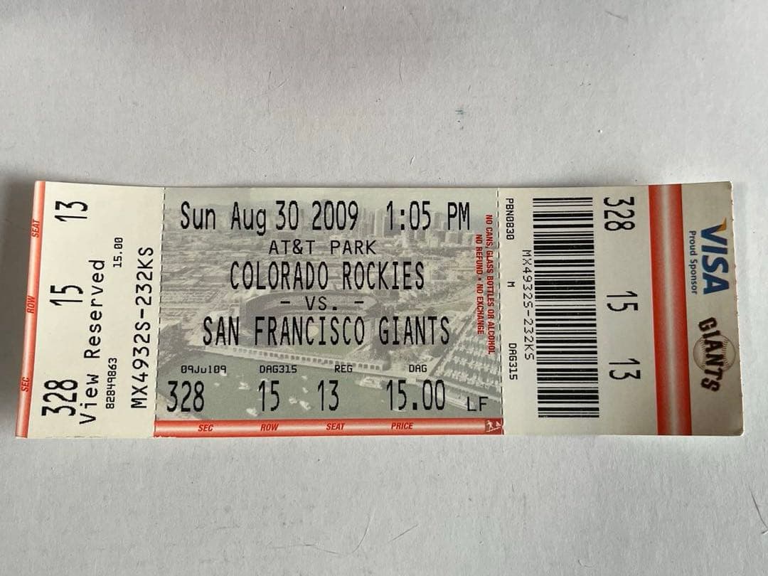 SFジャイアンツ　2009年　球場配布　 ランディ・ジョンソン　ボブルヘッド