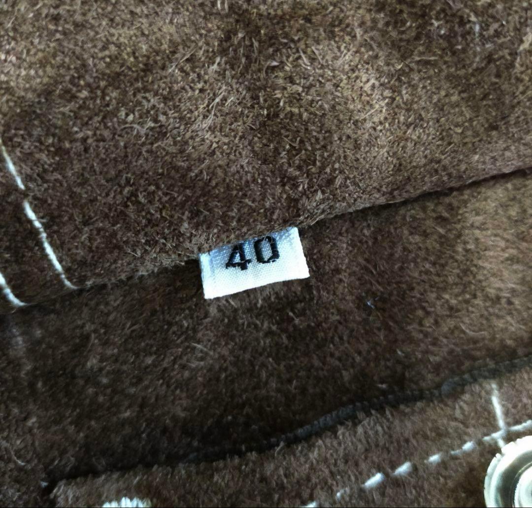 状態◎　70S　リーバイス　ビッグE　スエード　サファリジャケット　リバーシブル