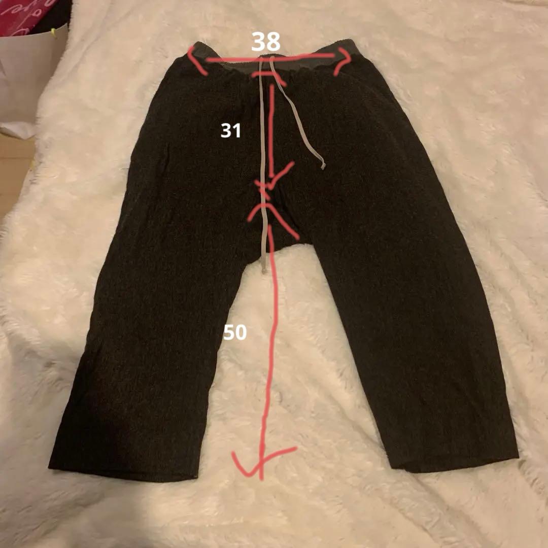 グレー サルエルパンツRick Owens